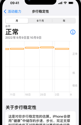 牡丹江iPhone手机维修如何在iPhone开启'步行稳定性通知'