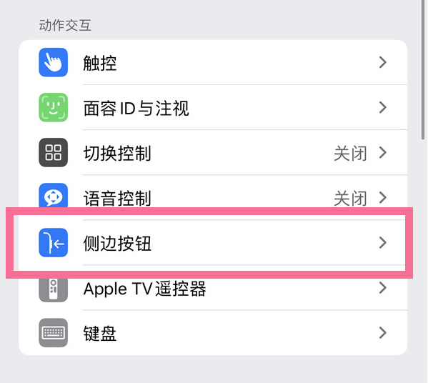 牡丹江苹果14维修店分享iPhone14 Plus侧键双击下载功能关闭方法 