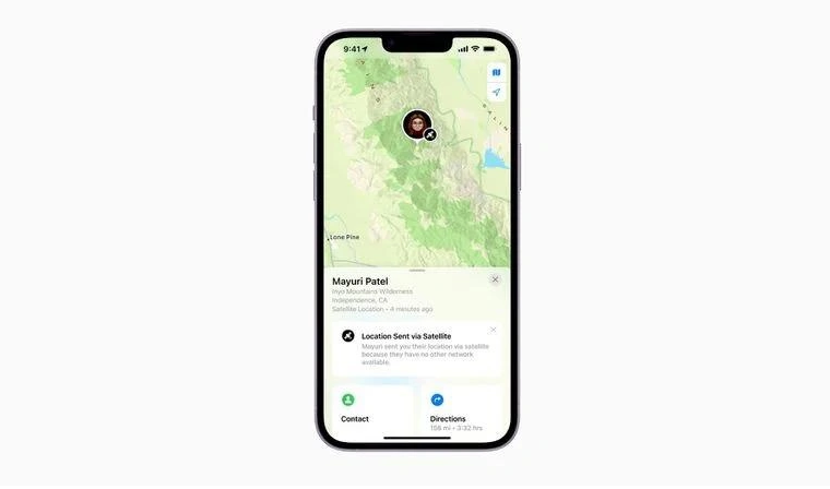 牡丹江苹果14维修分享iPhone14系列中 FindMy功能通过卫星分享位置方法教程 