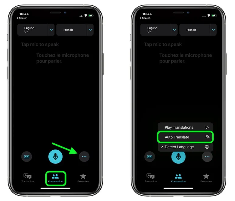 牡丹江苹果手机维修分享iOS 15 “翻译” App 新改进 