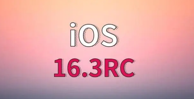 牡丹江苹果手机维修分享iOS 16.3 RC版升级_iOS 16.3 RC版一键刷机教程 